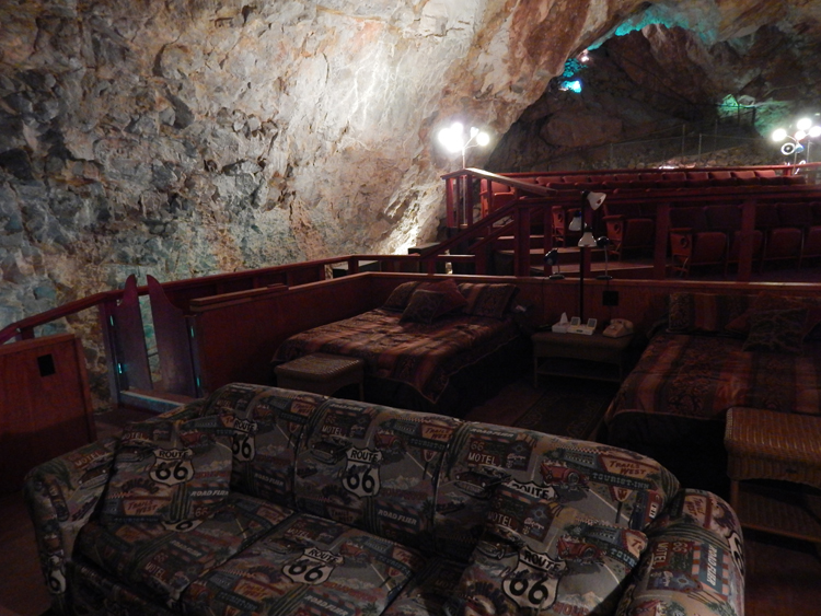 Grand Canyon Caverns Cave Room, Route 66, near Peach Springs, Arizona