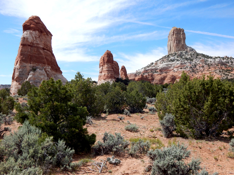 rock formations, US Route 93, NorthWest of Kingman, Arizona