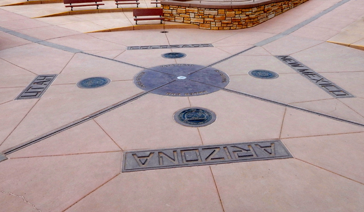 Four Corners Monument, Colorado/Utah/Arizona/New Mexico, USA