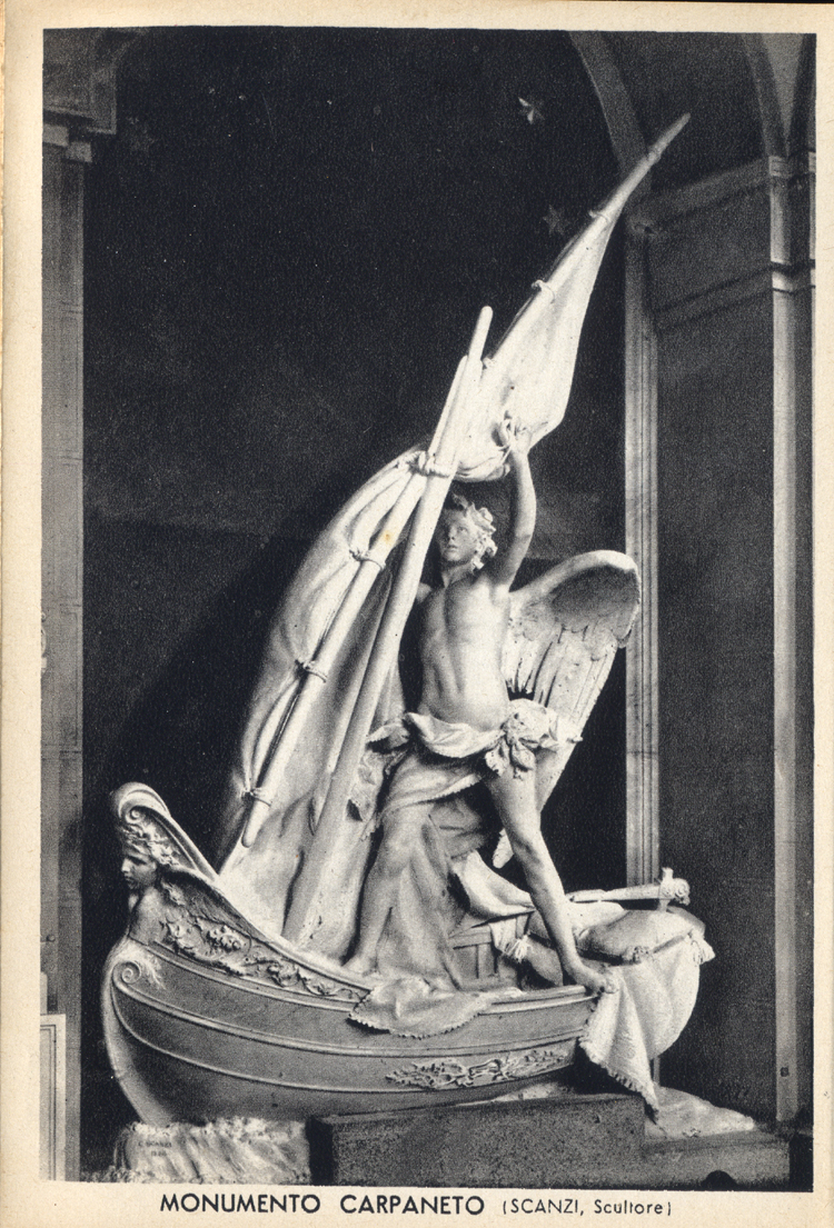 Monument to Giacomo Carpaneto, Staglieno, Genova
