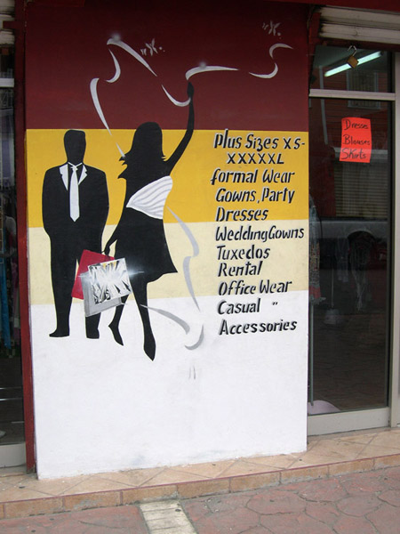 Belize City, Plus Sizes XXXXXL