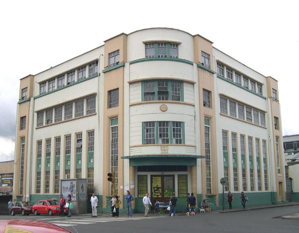 San Jose, Art Deco building near Merced Church