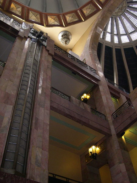 Mexico D.F., Palacio de Bellas Artes, interior 3