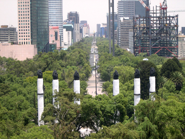 Mexico D.F., Monumento a los Ninos Heroes, Chapultepec