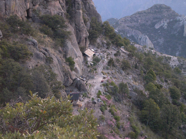 Barrancas del Cobre - hillside house