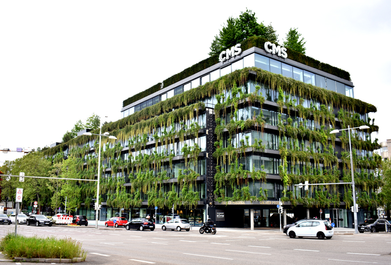 Stuttgart hanging gardens building