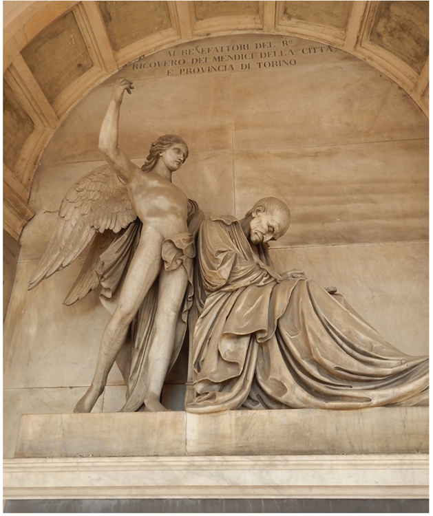 Cimitero Monumentale di Torino, Tomba Giovanni Battista Marchino