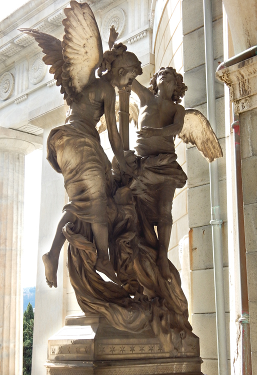 Cimitero Monumentale di Staglieno, Monumento Giacomo Pastorino e Famiglia, scultore Giovanni Scanzi