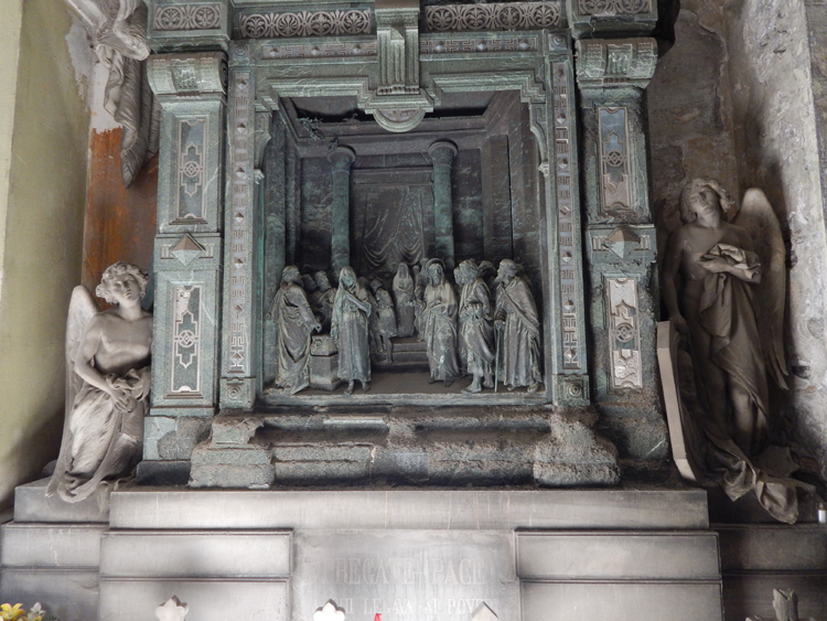 Cimitero Monumentale di Staglieno, Tomba Giovanni Battista Dentone