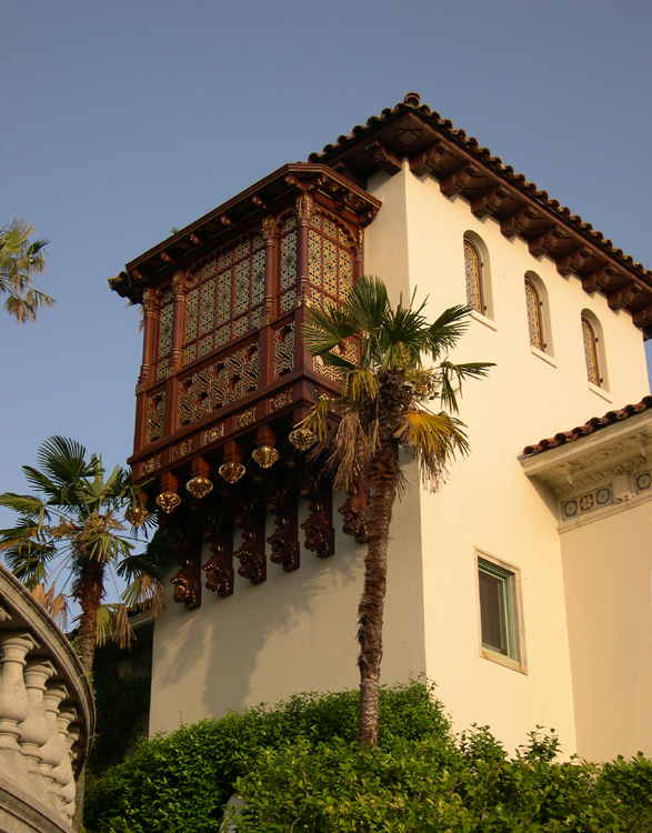 Hearst Castle - window screen
