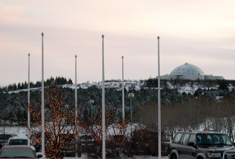 The Perlan restaurant and visitor center