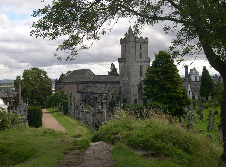 Stirling - Church of the Holy Rude (outdoor Eastward view