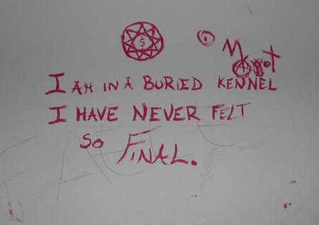 Caserta, Italy graffito