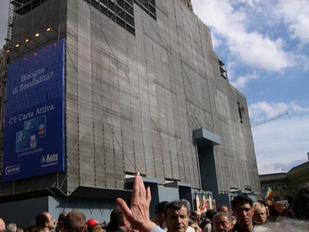 Milano Duomo - covered