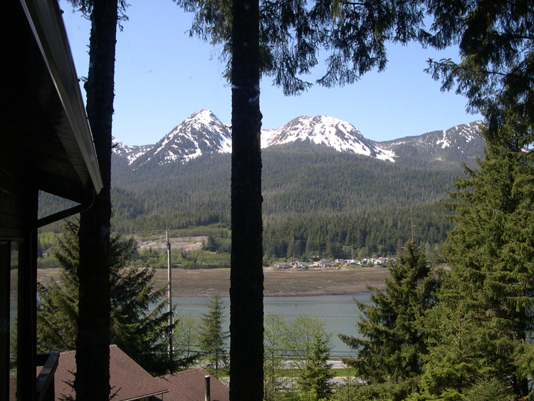 Juneau - view from Lodge room