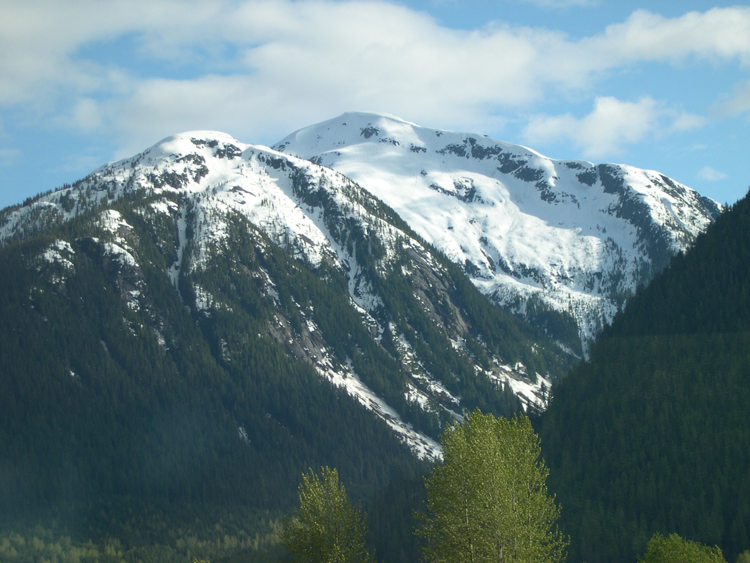 The Skeena (train) - scenery