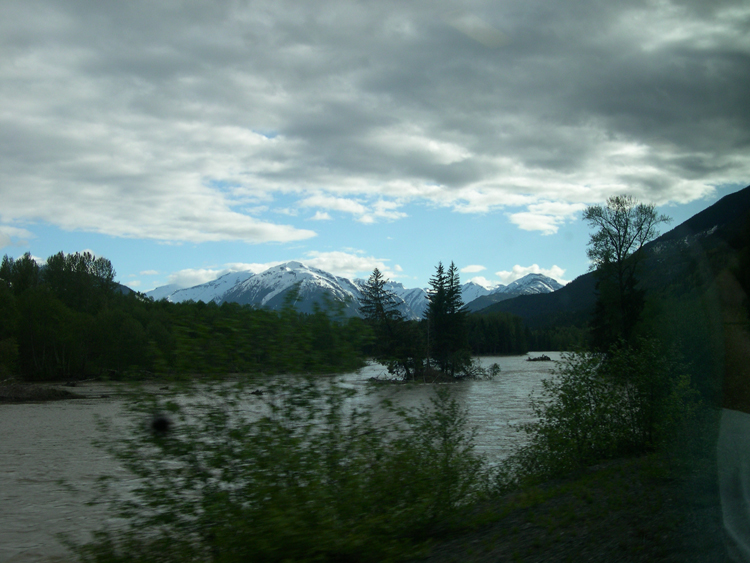 The Skeena (train) - scenery