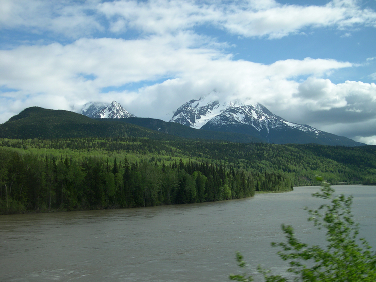 The Skeena (train) - scenery