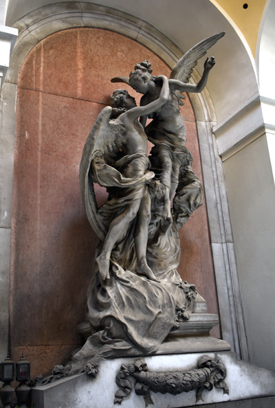 Cimitero Monumentale di Staglieno - Tomba Bertollo-Ferralasco, Giovanni Scanzi, sculptor