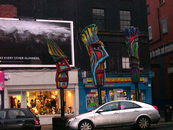 street sculptures, Dublin