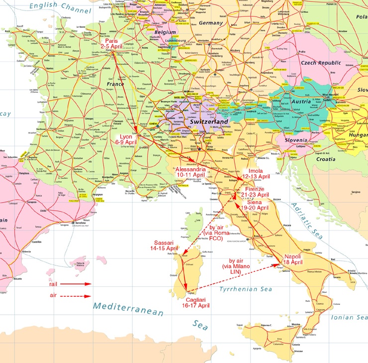 Itinerary