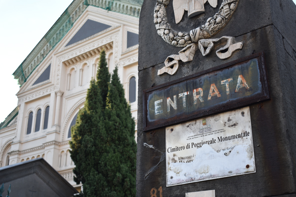 North entrance, Cimitero di Poggioreale, Napoli