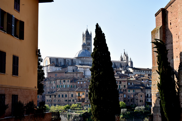 Duomo, view to the South, Siena