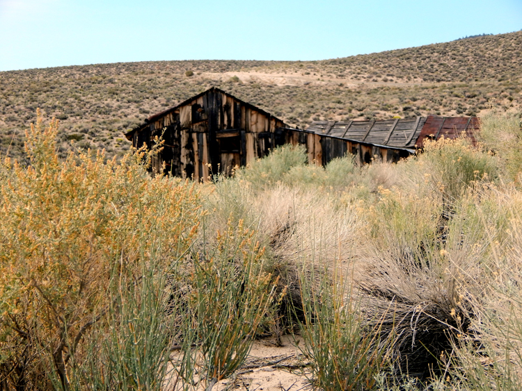 Benton Hot Springs, California - old building
